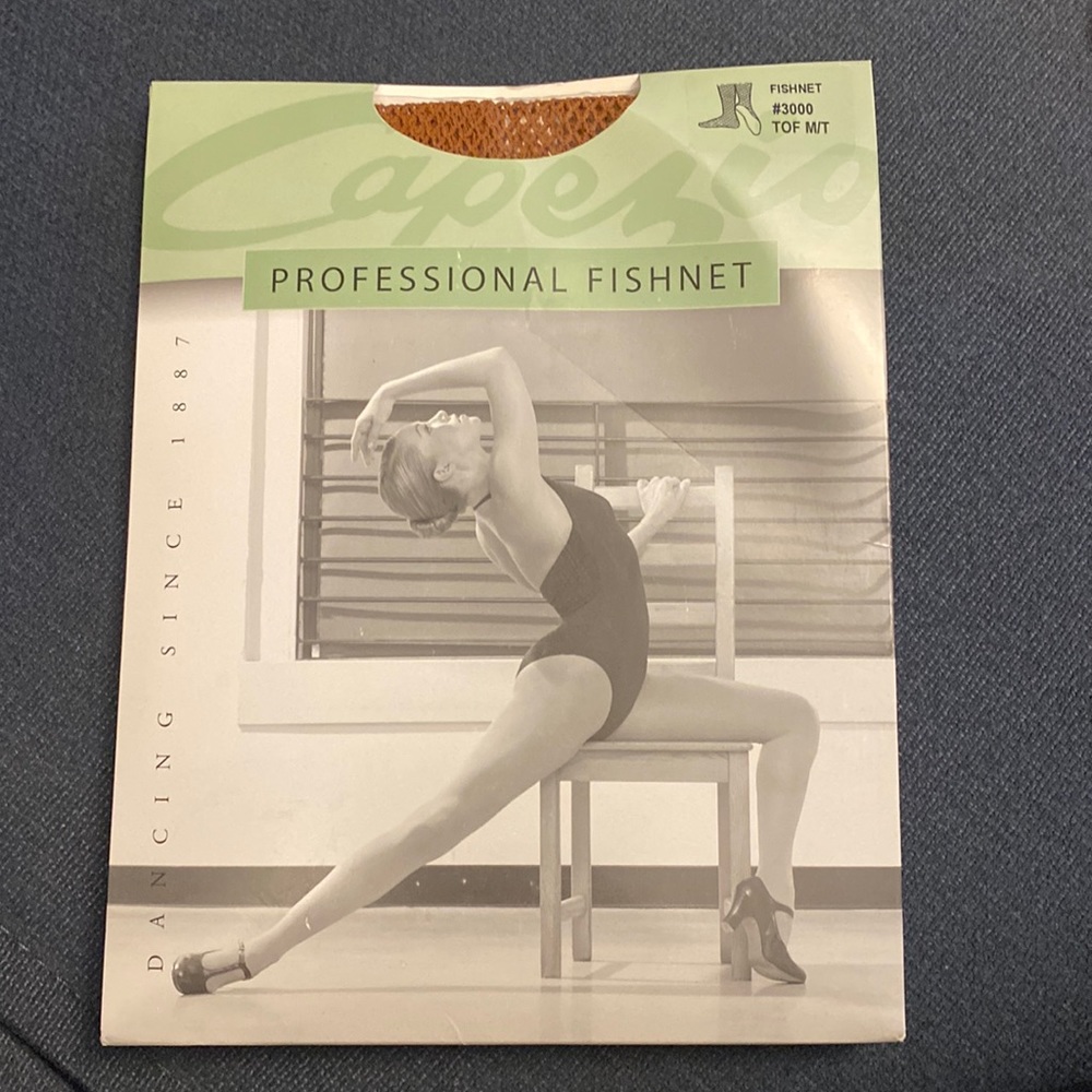 Capezio Professional Fishnet Seamless Tights 3000 - NEW